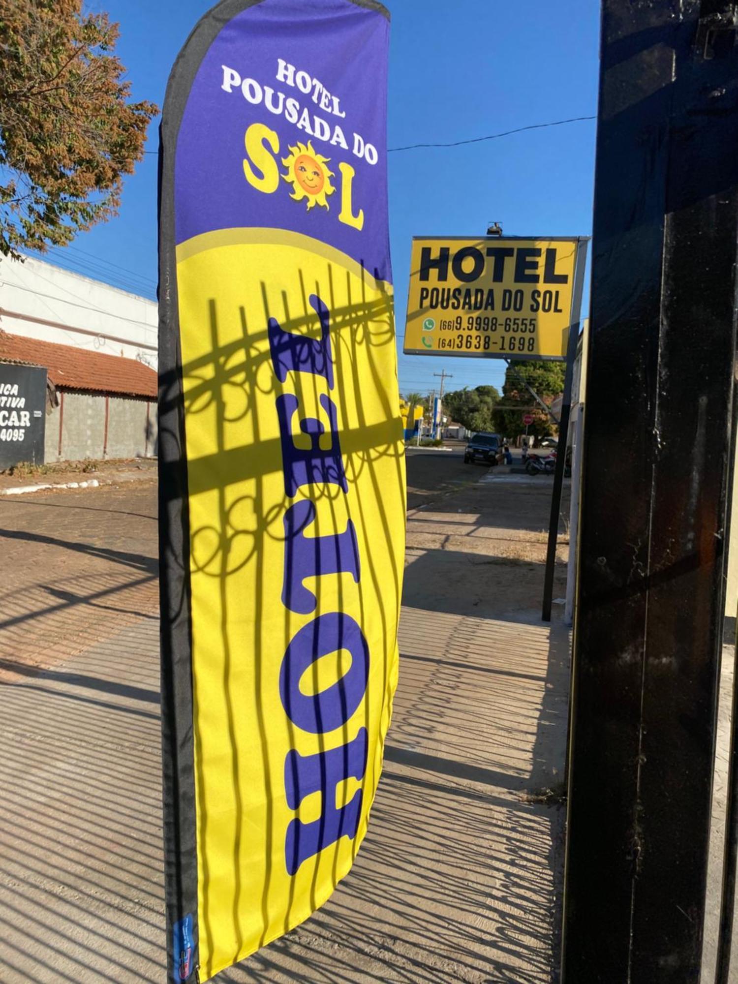 Hotel Pousada Do Sol II Aragarcas 외부 사진